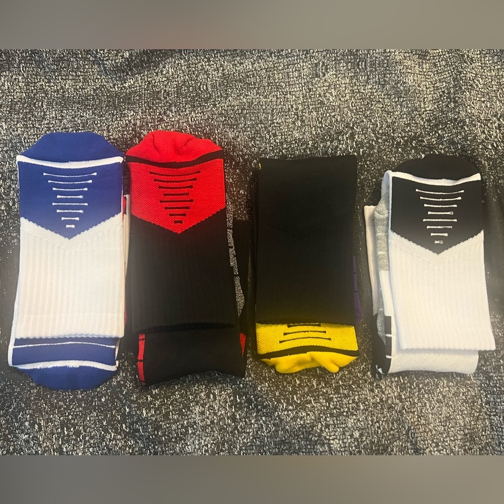 Men's Colorful Athletic Socks Set